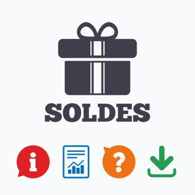 Soldes - Fransız işareti satışında