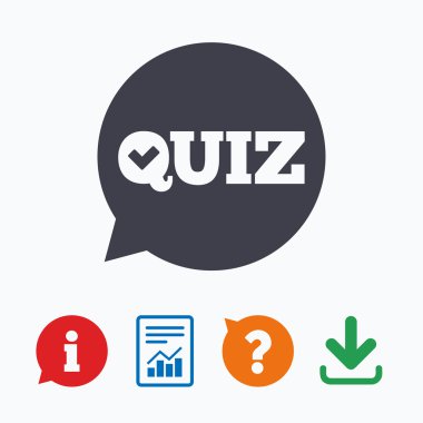 Test işareti simgesi.