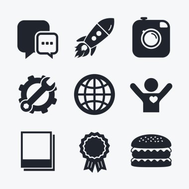 Sosyal medya simgeleri.