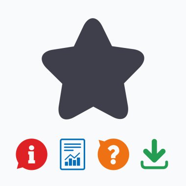 Yıldız işareti simgesi.