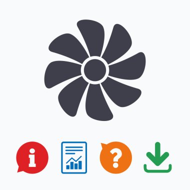 Havalandırma işareti simgesi.