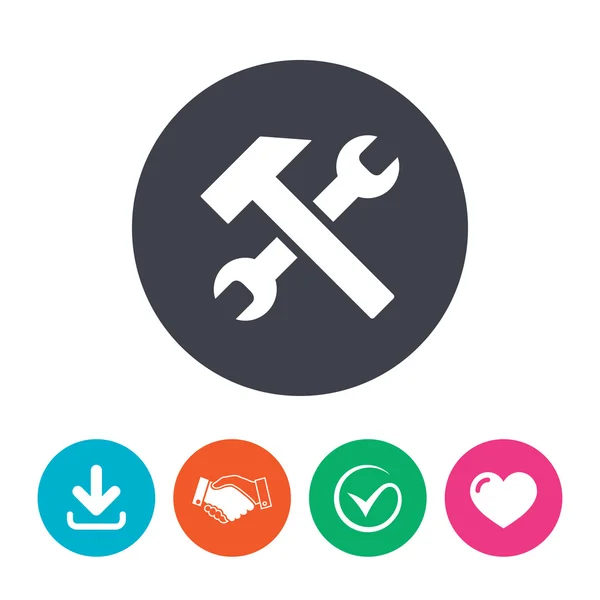 Reair tool sign icon . — стоковый вектор