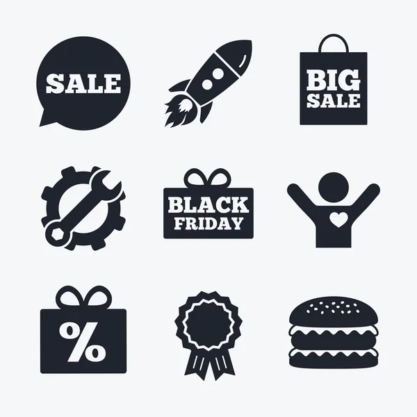 Sale speech bubble icons — Stock Vector