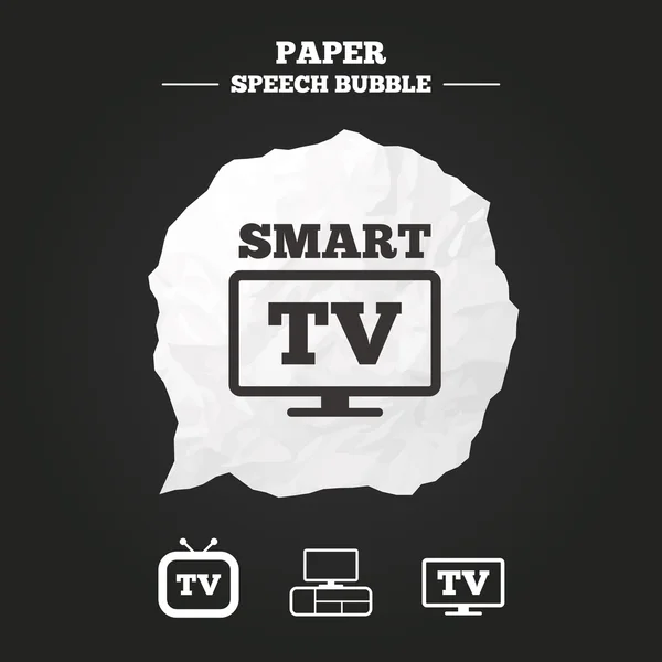 Smart-TV-Modus-Symbol. — Stockvektor