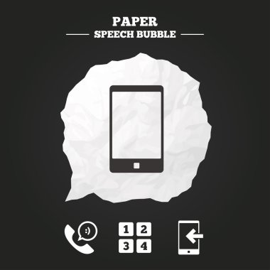 Telefon simgeleri. Çağrı Merkezi desteği