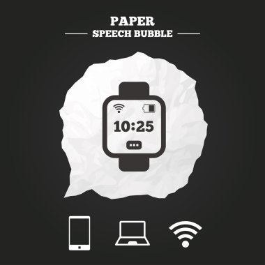 Defter ve akıllı telefon simgesi.