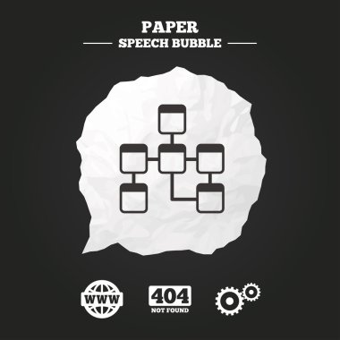 Web sitesi veritabanı simge.