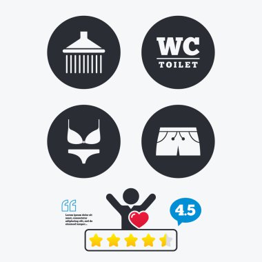 Yüzme Havuzu simgeler.