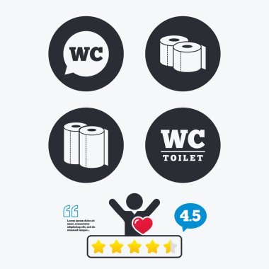 tuvalet kağıdı simgeler.