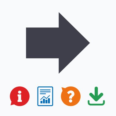 ok işareti simgesi.