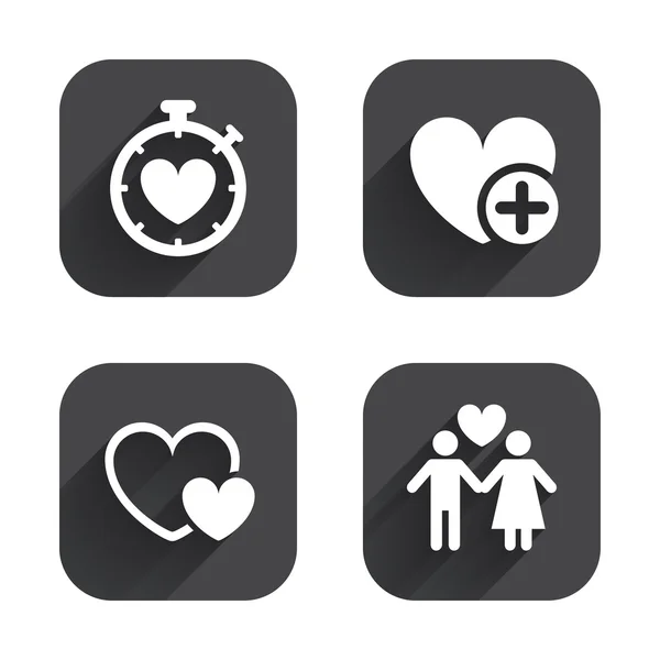 Iconos de San Valentín . — Vector de stock