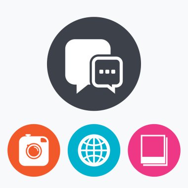 Sosyal medya simgeleri.