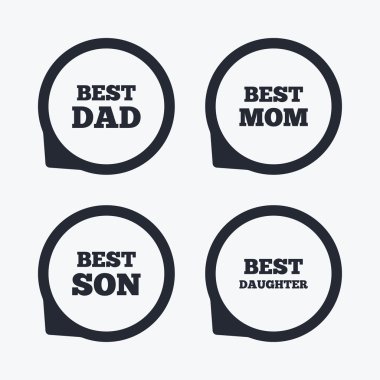 En iyi anne ve baba, oğlu, kızı