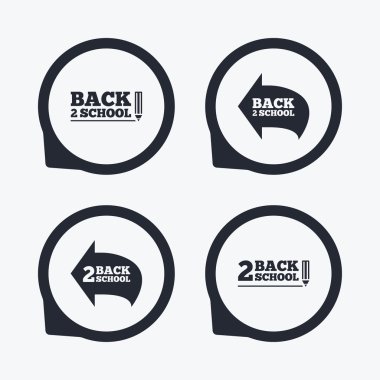 okul simgelerine geri dön.