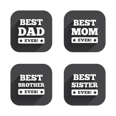 En iyi anne ve baba, kardeş, kardeş