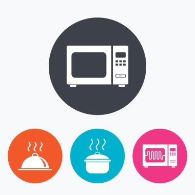 mikrodalga fırın simgesi.