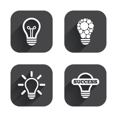 ışık lamba simgeler.