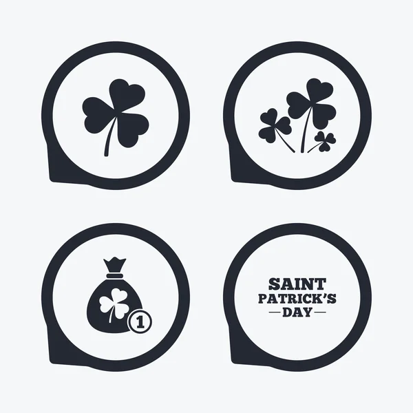 Saint Patrick day icons. — Stock Vector