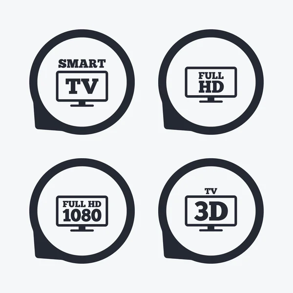 Icône de mode Smart TV . — Image vectorielle