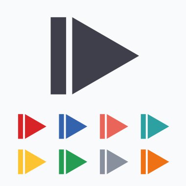 ok işareti simgeleri