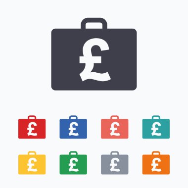 Sterlini Gbp işaretleri ile durum