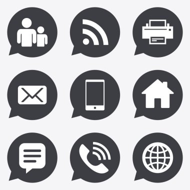 İlgili kişi, posta kutsal kişilerin resmi. İletişim işaretleri.