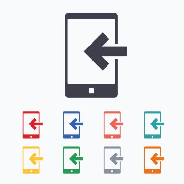 Gelen çağrı işareti simgeleri