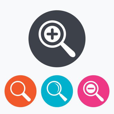 Büyüteç cam kutsal kişilerin resmi.