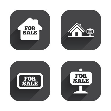 Satılık simgeler için.