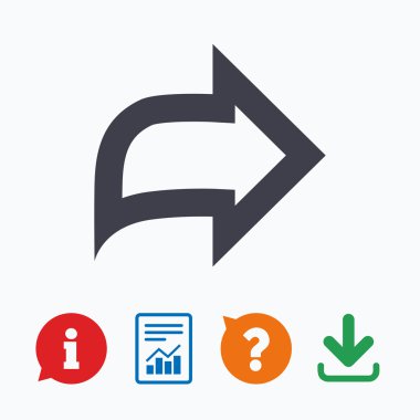 ok işareti simgesi. İleri düğmesi.