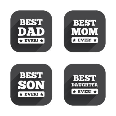 En iyi anne ve baba, oğlu, kızı