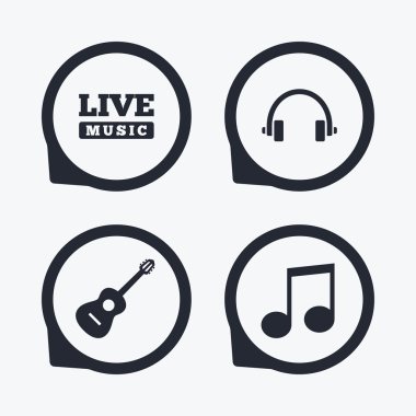 müzikal öğeleri simgeler