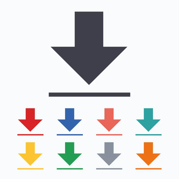 下载图标。上传按钮. — 图库矢量图片