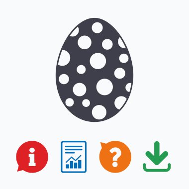 Paskalya yumurtası işareti simgesi.