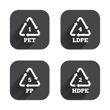 Evde beslenen hayvan, Ld-pe ve s. polietilen tereftalat