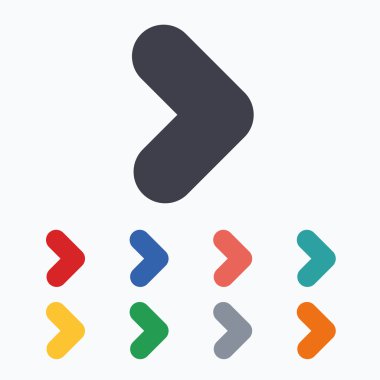 ok işareti simgeleri