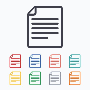 Dosya belge simgeleri