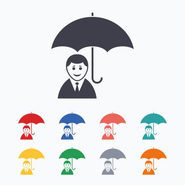 İnsan sigorta işareti simgeleri