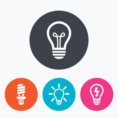 ışık lamba simgeler.