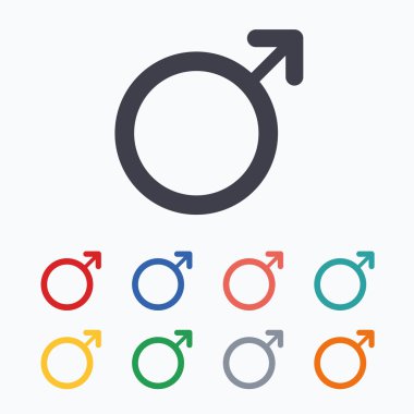 erkek işareti simgeleri