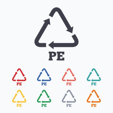 PE Polyethylene signs