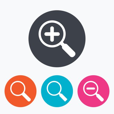 Büyüteç cam kutsal kişilerin resmi.