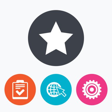 Yıldız ve küre işaretleri