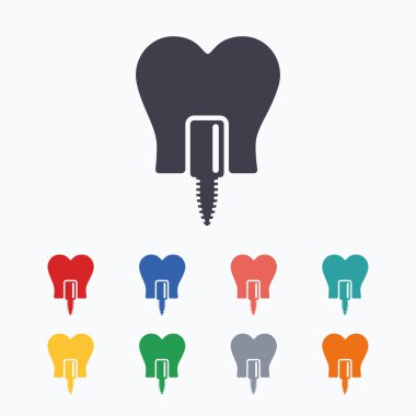 Diş implantı işaretleri