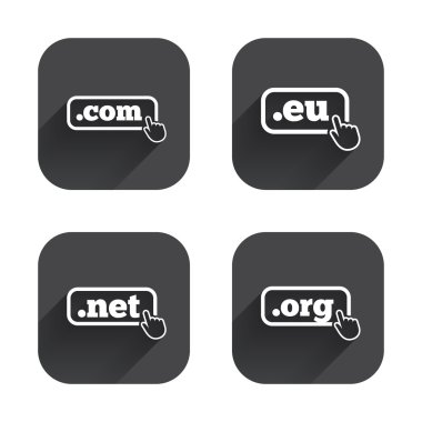 üst düzey etki alanları işaretleri.