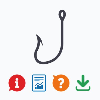 Balıkçılık kanca işareti