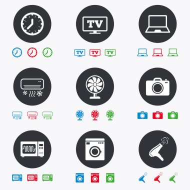 Ev aletleri, aygıt simgeleri.