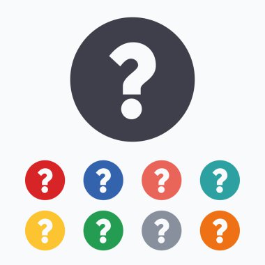 soru işareti işaretler