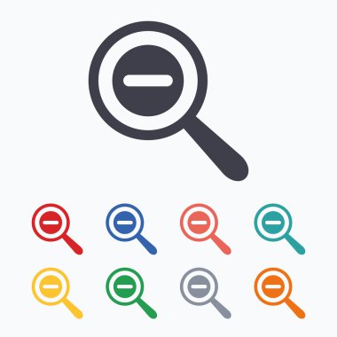 Büyüteç cam işaretleri