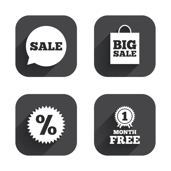 Sale speech bubble icon. — Stock Vector